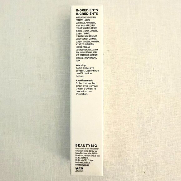 Brightening Booster BeautyBio Vitamin C Vegan Squalane Hydrating Full Size - Picture 4 of 7